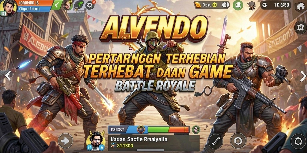 Gameplay mendebarkan dalam <strong>ALVENDO</strong> dengan pertarungan luar biasa.