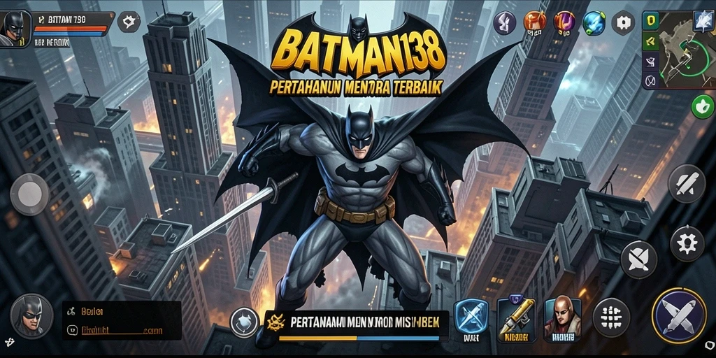 Tampilan gameplay menegangkan saat menara mempertahankan kota.