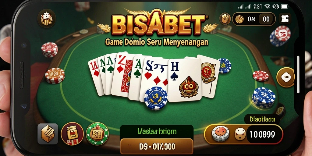 Tampilan gameplay menarik dari BISABET dengan efek visual yang memukau.