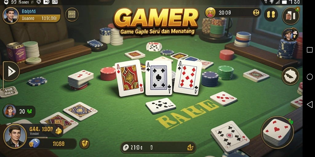 Menampilkan gameplay GAPLE yang seru dan interaktif.