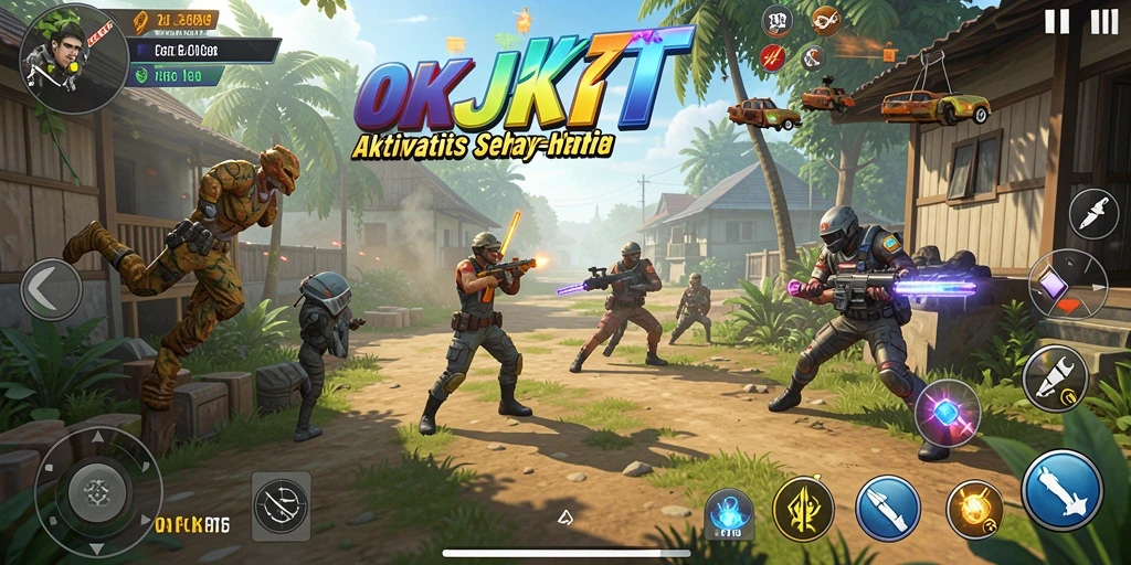 Tampilan screenshot utama OKJKT menampilkan antarmuka aplikasi Utility yang sederhana dan efisien.