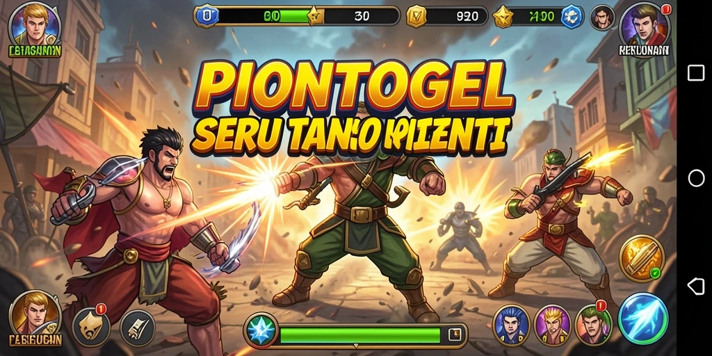 Tampilan gameplay PIONTOGEL yang penuh aksi dan seru.