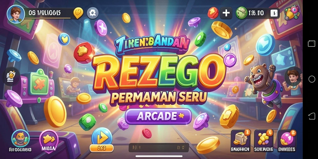 Tampilan gameplay seru dari REZEGO yang menggugah semangat.