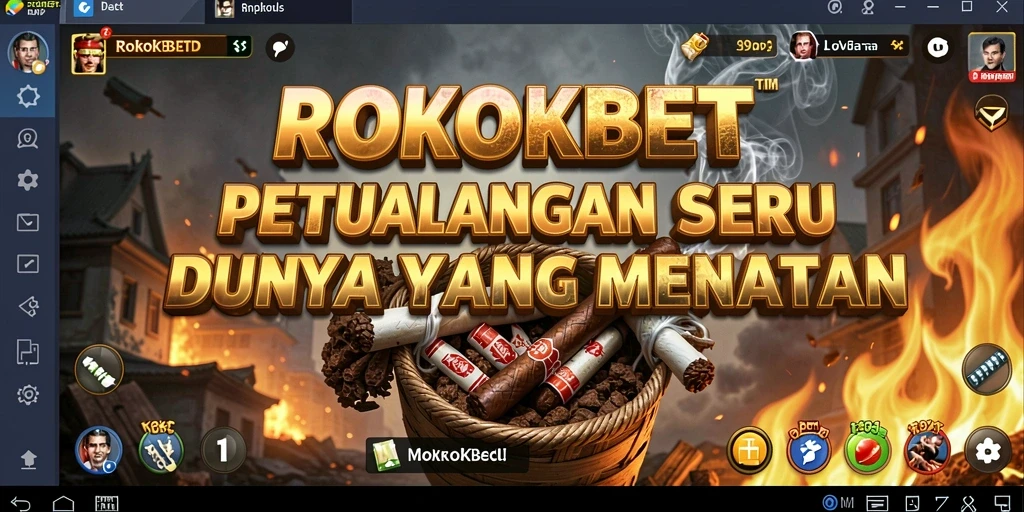 Gameplay menarik ROKOKBET menunjukkan petualangan seru yang menunggu untuk dijelajahi.