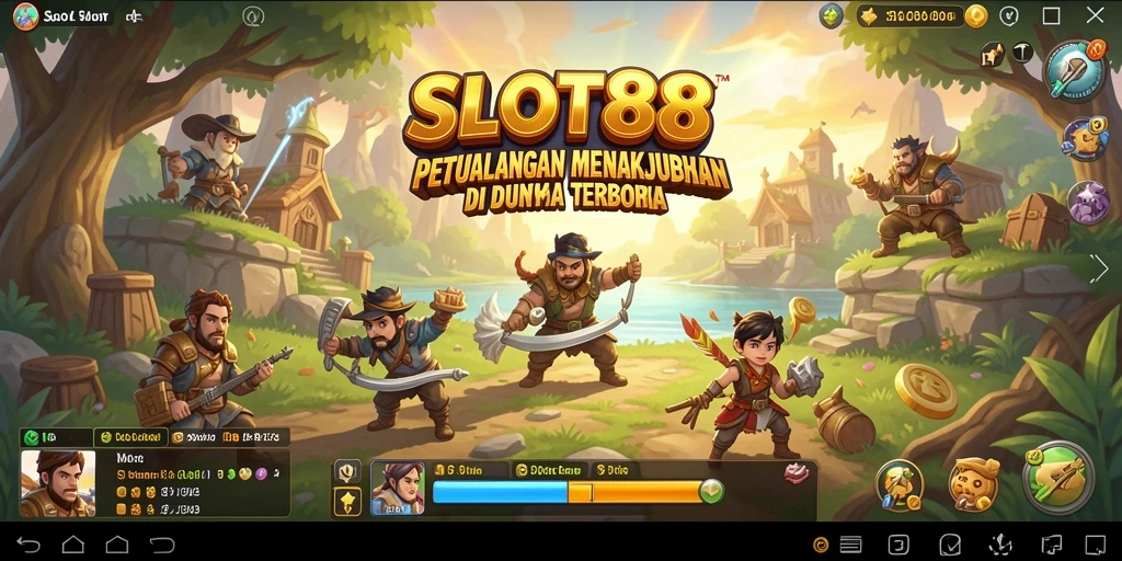 Tangkap momen seru dalam dunia terbuka SLOT88.