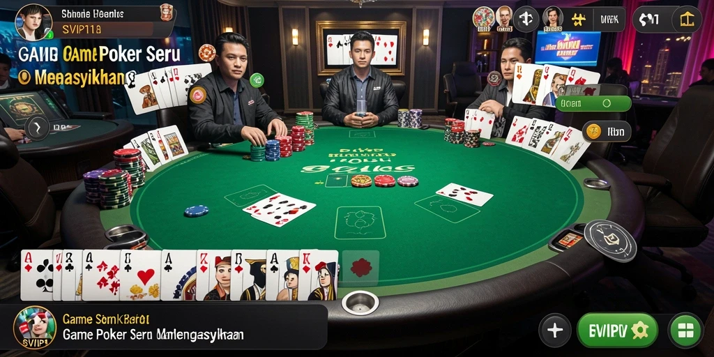 Tampilan gameplay SVIP1 yang penuh aksi dan mendebarkan.