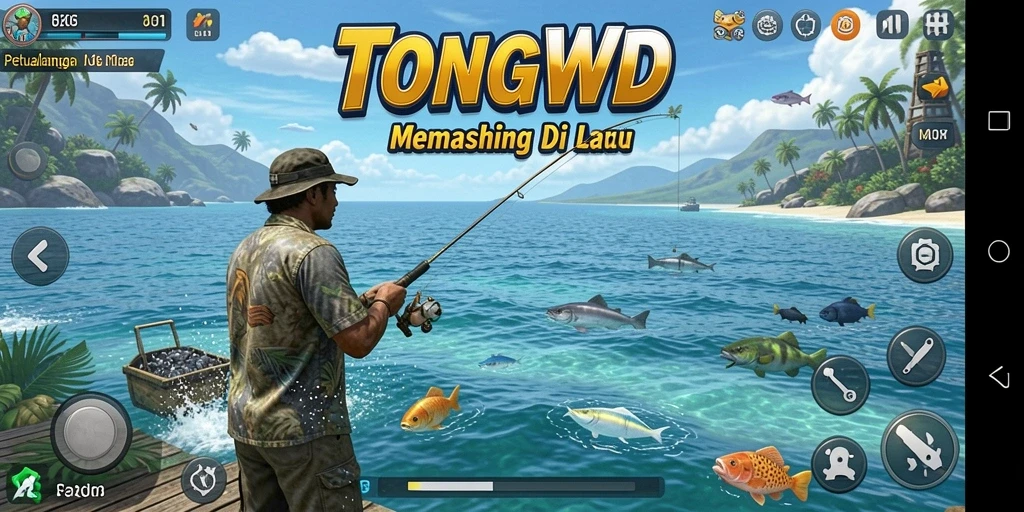TANGKAPAN SERU DI TONGWD DENGAN GRAFIS MENAWAN